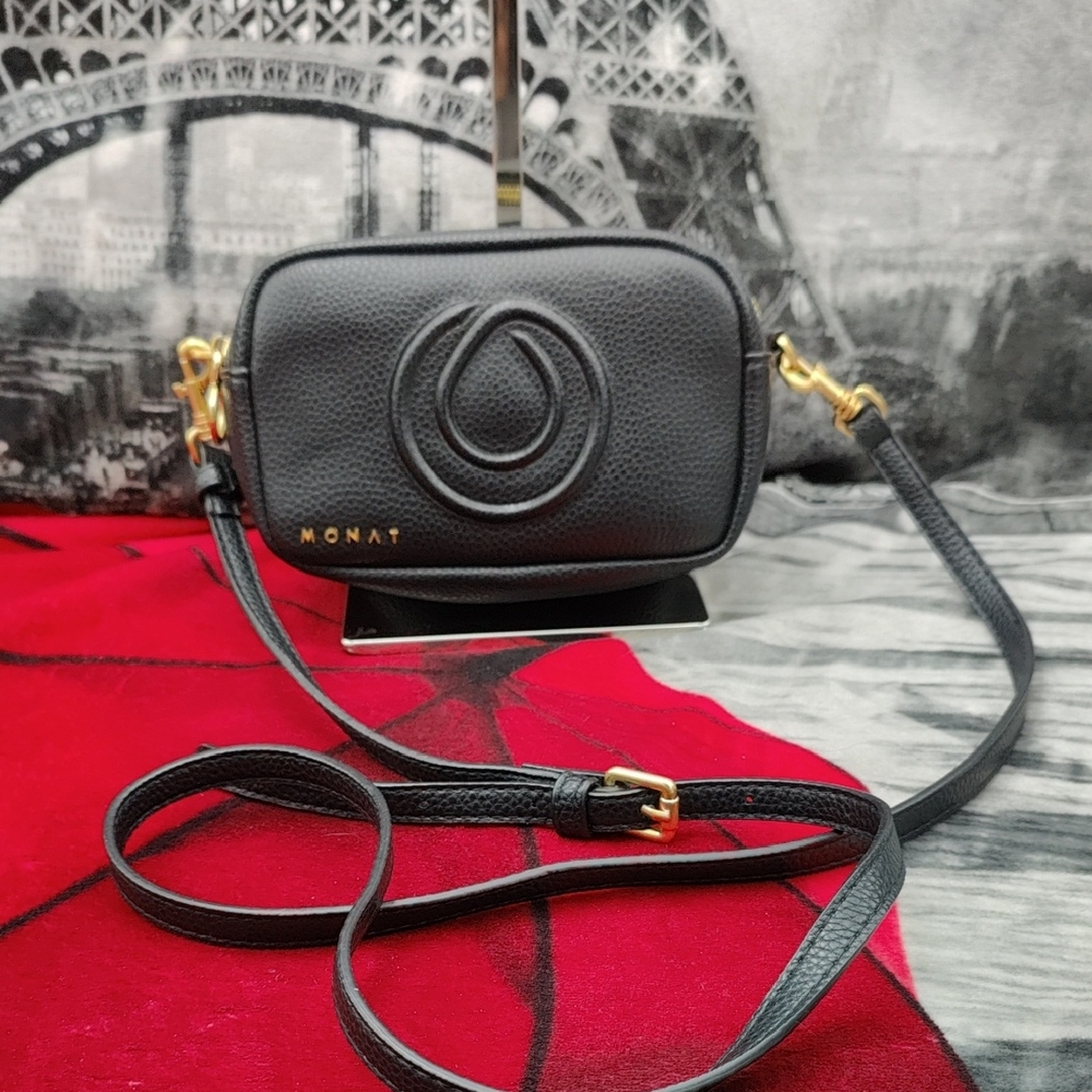 Monat Black Crossbody
